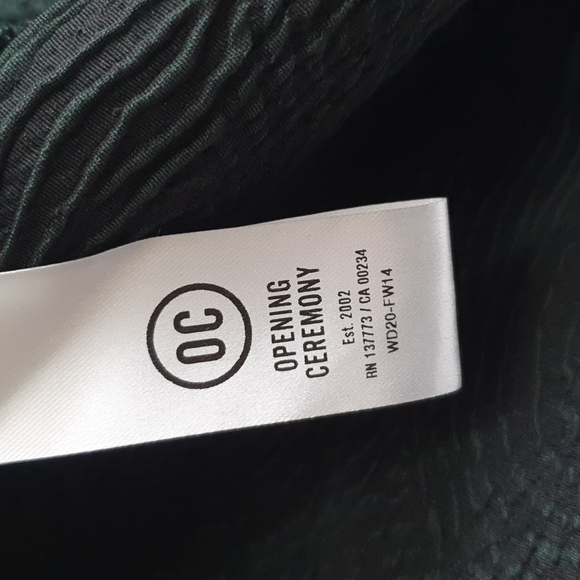 Opening Ceremony Fingerprint Bodycon MIni Dress - Picture 4 of 8